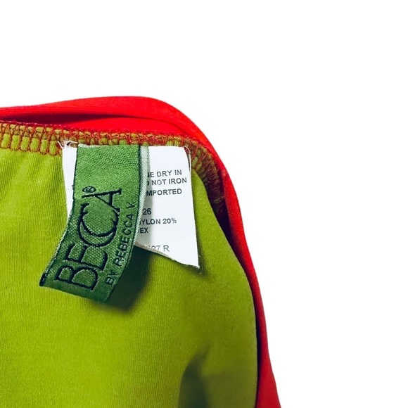 BECCA By Rebecca V Swim Skirt Size Medium - Large multicolor - Picture 3 of 4